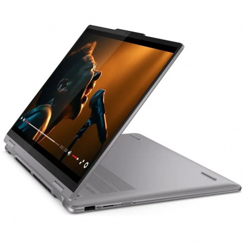 LENOVO Ноутбук Lenovo Yoga 7 2-in-1 14AHP9, 14" (1920x1200) OLED/AMD Ryzen 5 8640HS/16 ГБ LPDDR5X/1024 ГБ SSD/AMD Radeon Graphics/Windows 11 Home, Серый (83DK006NRK) фото 6