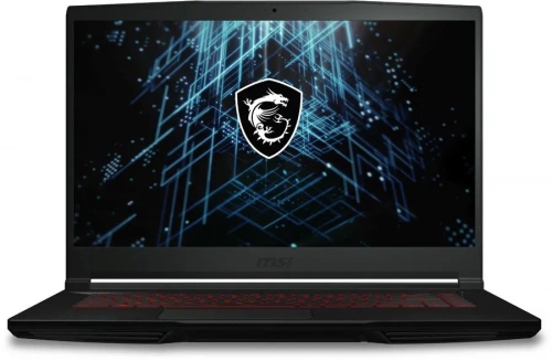 MSI Ноутбук игровой MSI GF63 Thin 11UC-216RU, 15.6", IPS, Intel Core i7 11800H 2.3ГГц, 8-ядерный, 8ГБ DDR4, 512ГБ SSD, NVIDIA GeForce RTX 3050 для ноутбуков - 4 ГБ, Windows 11 Home, черный