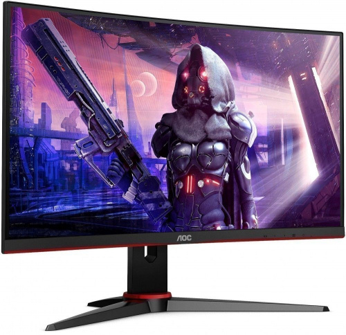 Монитор AOC 24" Gaming C24G2AE 1920x1080 VA WLED 165Гц 1ms Curved FreeSync VGA HDMI DisplayPort фото 5