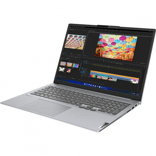 LENOVO Ноутбук Lenovo ThinkBook 16 G4+ IAP, 16" (1920x1200) IPS/Intel Core i5-1235U/16ГБ LPDDR5/512ГБ SSD/Iris Xe Graphics/Без ОС, серый (21CY006PRU) фото 2