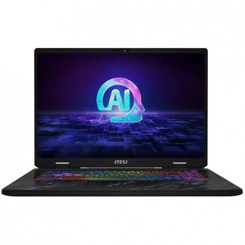 MSI Ноутбук MSI Pulse 17 AI C1VGKG-023RU Core Ultra 9 185H 16Gb SSD1Tb NVIDIA GeForce RTX4070 8Gb 17" IPS QHD+ (2560x1600) Windows 11 black WiFi BT Cam (9S7-17T311-023)