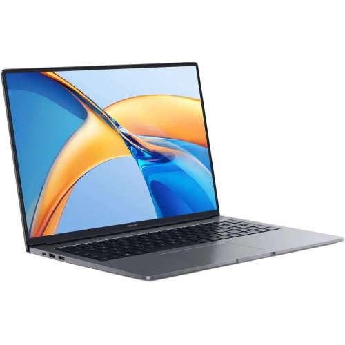 HONOR Ноутбук Honor MagicBook X16, 16" (1920x1200) IPS/AMD Ryzen 5 7640HS/16 ГБ LPDDR5X/512 ГБ SSD/AMD Radeon Graphics/Без системы, Серый (5301AJYD) фото 2