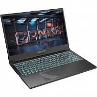 GIGABYTE Ноутбук Gigabyte G5 2023, 15.6" FHD IPS 144Гц/Intel Core i5-13500H/16ГБ DDR5/512ГБ SSD/GeForce RTX 4050 6ГБ/Win 11 Home, черный (MF5-52KZ353SH)