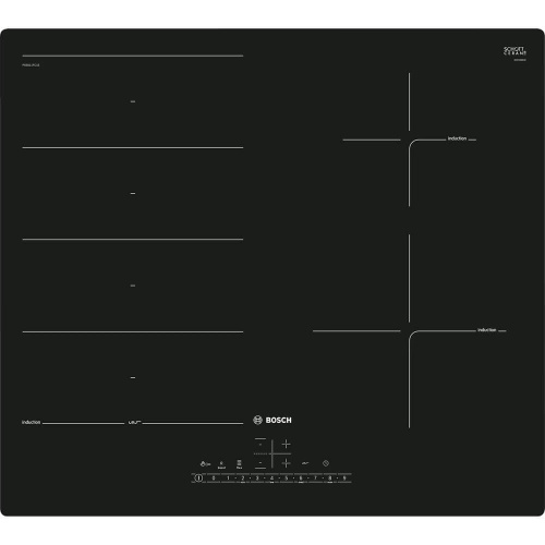 Индукционная варочная панель Bosch PXE611FC1E, черный