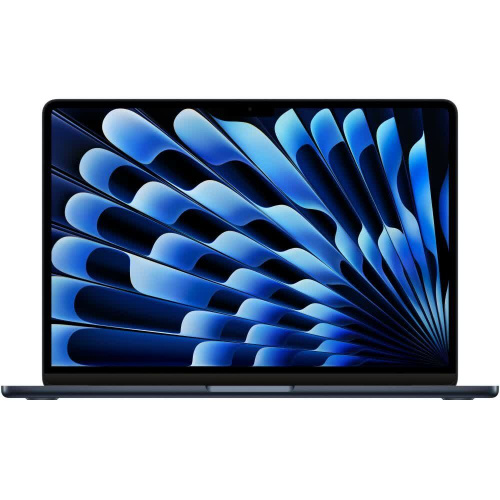 APPLE Ноутбук Apple MacBook Air 13, 13.6" (2560x1664) RETINA/Apple M3 (8 CPU, 10 GPU)/8 ГБ DDR5/512 ГБ SSD/macOS, Полночный (MRXW3LL/A) фото 3