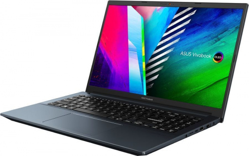 ASUS Ноутбук ASUS Vivobook Pro 15 OLED M3500QC-L1340W, 15.6", AMD Ryzen 5 5600H 3.3ГГц, 16ГБ, 512ГБ SSD, NVIDIA GeForce RTX 3050 для ноутбуков - 4096 Мб, Windows 11 Home, синий [90nb0ut2-m004l0] фото 2