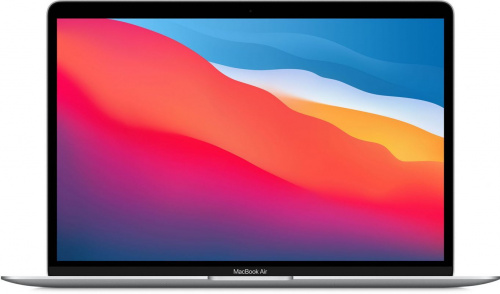 APPLE Ноутбук Apple MacBook Air M1 2020, 13.3" (2560x1600) Retina IPS/Apple M1/8ГБ DDR4/256ГБ SSD/M1 7-core GPU/MacOS, серебристый (MGN93RU/A)