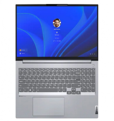 LENOVO Ноутбук Lenovo ThinkBook 16 G4+ IAP, 16" (1920x1200) IPS/Intel Core i5-1235U/16ГБ LPDDR5/512ГБ SSD/Iris Xe Graphics/Windows 11 Pro, серый (21CY003KPB) фото 8