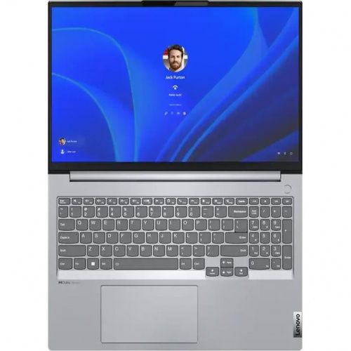 LENOVO Ноутбук Lenovo ThinkBook 16 G4+ IAP, 16" (2560x1600) IPS/Intel Core i5-1240P/16 ГБ DDR5/512 ГБ SSD/NVIDIA GeForce RTX 2050 (4 Гб)/Windows 11 Pro, Серый (21CY004NRU) фото 4