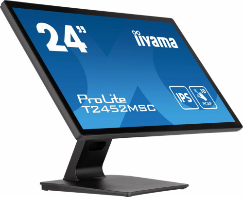 Монитор Iiyama 23.8" FHD IPS LED ProLite T2452MSC-B1 Touch черный