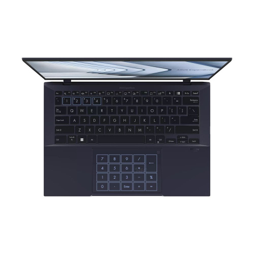 ASUS Ноутбук ASUS ExpertBook B9 OLED B9403CVA-KM0499X, 14" (2880x1800) OLED/Intel Core i7-1355U/16ГБ LPDDR5/1ТБ SSD/Iris Xe Graphics/Win 11 Pro, черный (90NX05W1-M00NJ0) фото 3