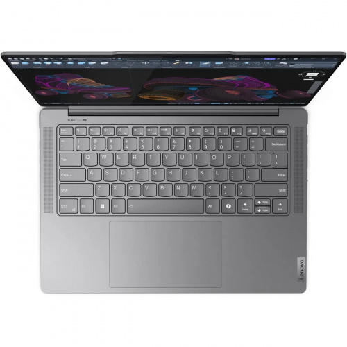 LENOVO Ноутбук Lenovo Yoga Pro 7 14AHP9, 14.5" (3072x1920) IPS 120 Гц/AMD Ryzen 7 8845HS/16 ГБ LPDDR5X/1024 ГБ SSD/NVIDIA GeForce RTX 3050 (6 Гб)/Windows 11 Home, Серый (83E3001NRU) фото 3