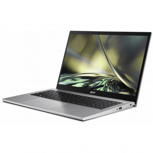 ACER Ноутбук Acer Aspire 3 A315-59-7201, 15.6" (1920x1080) IPS/Intel Core i7-1255U/8ГБ DDR4/512ГБ SSD/Iris Xe Graphics/Без ОС, серебристый (NX.K6SER.005) фото 2