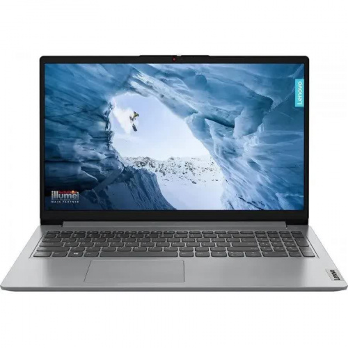 LENOVO Ноутбук Lenovo IdeaPad 1 15IAU7, 15.6" (1920x1080) TN/Intel Core i3-1215U/8 ГБ DDR4/512 ГБ SSD/Intel UHD Graphics/Без системы, Серый (82QD009VRM)