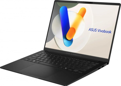 ASUS Ноутбук Asus VivoBook S14 OLED M5406NA-QD109 Ryzen 5 7535HS 16Gb SSD1Tb AMD Radeon 14" OLED WUXGA (1920x1200) noOS black WiFi BT Cam (90NB1493-M006B0) фото 2