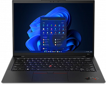 Ноутбук Lenovo ThinkPad X1 Carbon Gen 11, 14" (2240x1400) IPS/Intel Core i7-1360P/16ГБ DDR5/512ГБ SSD/Iris Xe Graphics/Windows 11 Pro, черный (21HM003ACD)