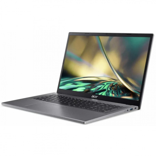 ACER Ноутбук Acer Aspire 3 A317-55P, 17.3" (1920x1080) IPS/Intel Processor N200/8 ГБ LPDDR5/256 ГБ SSD/Intel UHD Graphics/Без системы, Серебристый (NX.KDKCD.00A) фото 3