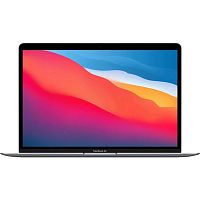 APPLE Ноутбук Apple MacBook Air A2337 M1 8 core 8Gb SSD256Gb/7 core GPU 13.3" IPS (2560x1600) Mac OS grey space WiFi BT Cam (MGN63CH/A)