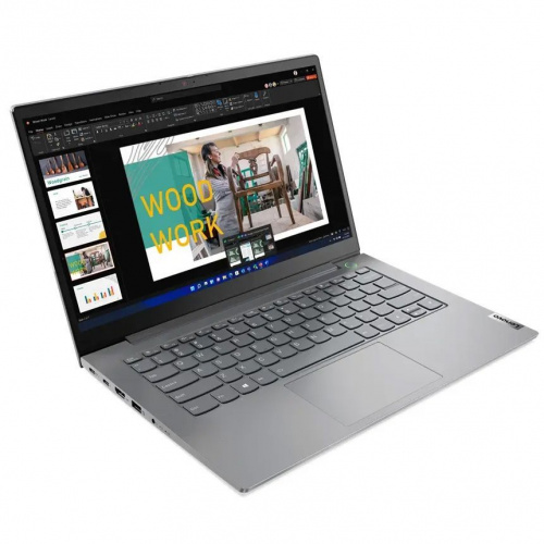 LENOVO Ноутбук Lenovo Thinkbook 14 G4 IAP, 14" (1920x1080) TN/Intel Core i5-1235U/16 ГБ DDR4/512 ГБ SSD/Intel Iris Xe Graphics/Без системы, Серый (21DHA16LIH) фото 3