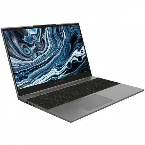 DIGMA Ноутбук Digma Pro Breve S, 15.6" (1920x1080) IPS/Intel Core i3-1005G1/8 ГБ DDR4/512 ГБ SSD/Intel UHD Graphics/Windows 11 Pro, Серый (DN15P3-8DXW02) фото 3