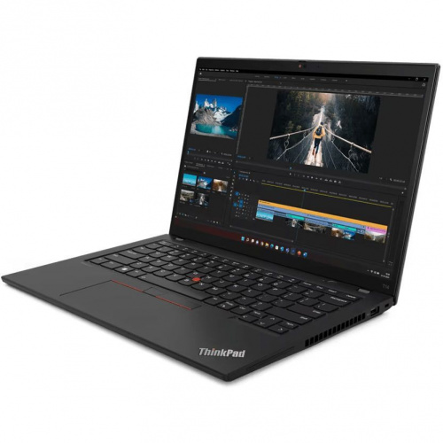 LENOVO Ноутбук Lenovo ThinkPad T14 G4, 14" (1920x1200) IPS/Intel Core i5-1335U/16 ГБ DDR5/512 ГБ SSD/Intel Iris Xe Graphics/Windows 11 Pro, Черный (21HESDV100) фото 3