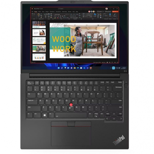 LENOVO Ноутбук Lenovo ThinkPad E14 Gen 5, 14" (1920x1200) IPS/Intel Core i5-1335U/16 ГБ DDR4/512 ГБ SSD/Intel Iris Xe Graphics/Без системы, Черный (21JKS14F00) фото 3