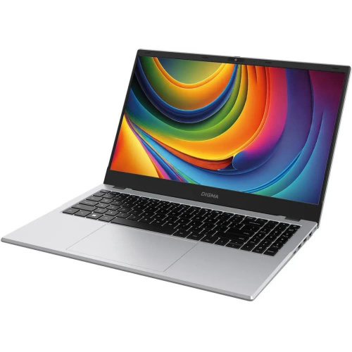 DIGMA Ноутбук Digma EVE C5802, 15.6" (1920x1080) IPS/Intel Processor N100/8 ГБ DDR5/256 ГБ SSD/Intel UHD Graphics/Windows 11 Pro, Серебристый (DN15N1-8CXW01) фото 4