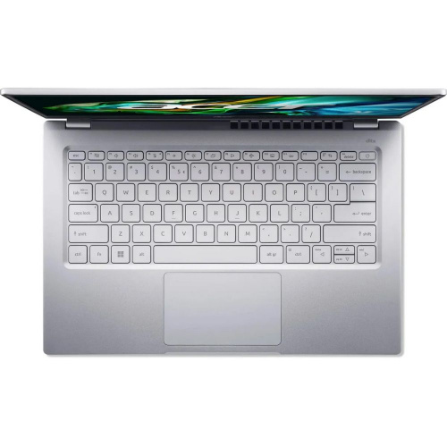 ACER Ноутбук Acer Swift Go SFG14-41-R7EG, 14" FHD IPS/AMD Ryzen 7 7730U/16ГБ LPDDR4X/1ТБ SSD/Radeon Graphics/Windows 11 Home, серебристый (NX.KG3CD.002) фото 4