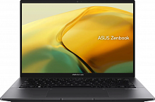 ASUS Ноутбук Asus Zenbook 14 UM3402YA-KP688 Ryzen 5 7530U 16Gb SSD512Gb AMD Radeon 14" IPS WQXGA (2560x1600) noOS black WiFi BT Cam Bag (90NB0W95-M016J0)