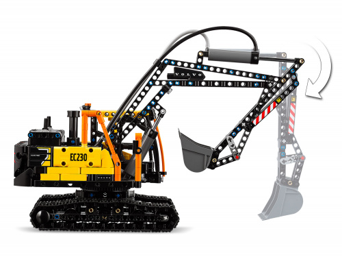 Конструктор LEGO Technic Грузовик Volvo FMX и электрический экскаватор EC230 42175 фото 7