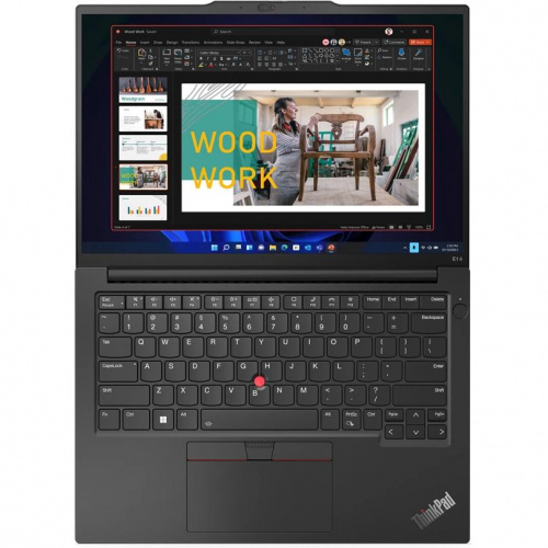 LENOVO Ноутбук Lenovo ThinkPad E14 Gen 5, 14" (1920x1200) IPS/AMD Ryzen 7 7730U/16ГБ DDR4/512ГБ SSD/Radeon Graphics/Без ОС, черный (21JSS0Y500) фото 3