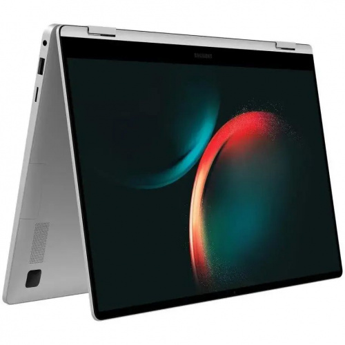 Samsung Ноутбук Samsung Galaxy book 3 360 NP750, 15.6" (1920x1080) AMOLED/Intel Core i7-1360P/16 ГБ LPDDR4X/512 ГБ SSD/Intel Arc Graphics/Windows 11 Home, Серебристый (NP750XFH-XB1US) фото 3