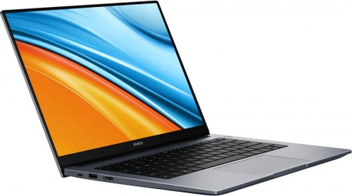 HONOR Ноутбук Honor MagicBook 14 NMH-WFQ9HN, 14" (1920x1080) IPS/AMD Ryzen 5 5500U/16ГБ DDR4/512ГБ SSD/Radeon Graphics/Без ОС, серый (5301AFWF) фото 2