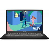 Ноутбук MSI Modern 15H, 15.6" (1920x1080) IPS/Intel Core i7-13700H/16ГБ DDR4/512ГБ SSD/Iris Xe Graphics/Без ОС, черный (9S7-15H411-097)