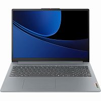 Ноутбук Lenovo IdeaPad Slim 3 16IRU9, 16" (1920x1200) IPS/Intel Core 5 120U/16 ГБ DDR5/512 ГБ SSD/Intel Graphics/Без системы, Серый (83E70012RK)