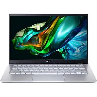 ACER Ноутбук Acer Swift Go SFG14-41-R7EG, 14" FHD IPS/AMD Ryzen 7 7730U/16ГБ LPDDR4X/1ТБ SSD/Radeon Graphics/Windows 11 Home, серебристый (NX.KG3CD.002)