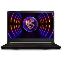 MSI Ноутбук MSI GF63 Thin 12VE-466RU, 15.6" FHD IPS 144Гц/Intel Core i7-12650H/16ГБ DDR5/512ГБ SSD/GeForce RTX 4050 6ГБ/Win 11H, черный (9S7-16R821-466)