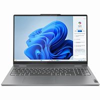 LENOVO Ноутбук Lenovo IdeaPad 5 2-in-1 16IRU9, 16" (2048x1280) OLED/Intel Core 7 150U/16 ГБ LPDDR5X/512 ГБ SSD/Intel Graphics/Без системы, Серый (83DU0042RK)