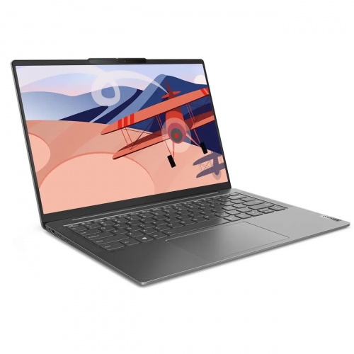 LENOVO Ноутбук Lenovo Yoga Slim 6 14IRH8, 14" (1920x1200) OLED/Intel Core i5-13500H/16 ГБ LPDDR5X/512 ГБ SSD/Intel Iris Xe Graphics/Windows 11 Home, Серый (83E0001WRK) фото 2