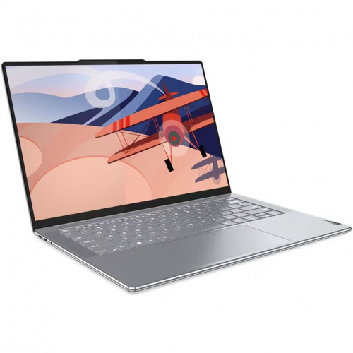 LENOVO Ноутбук Lenovo Yoga Slim 7 14APU8, 14.5" (2944x1840) OLED 90 Гц/AMD Ryzen 7 7840S/16 ГБ LPDDR5X/512 ГБ SSD/AMD Radeon Graphics/Windows 11 Home, Серый (83AA001CRU) фото 2