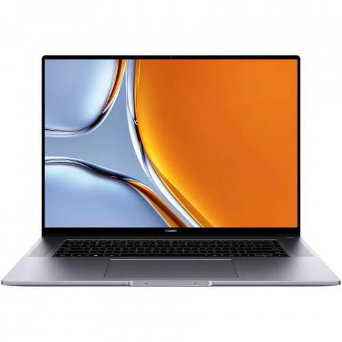 HUAWEI Ноутбук Huawei MateBook 16S CurieG-W9611T, 16" (2520x1680) IPS сенсорный/Intel Core i9-13900H/16ГБ LPDDR5/1ТБ SSD/Iris Xe Graphics/Windows 11 Home, серый космос (53013SDA)