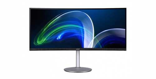 Монитор 34" Acer Vero CB342CURbmiiphuzx IPS, 3440x1440 (21:9), 300кд/м2, 1 мс, 178°/178°, FreeSync, HDMI, DisplayPort, USB Type-C, USB-Hub, черный/серебристый UM.CB2EE.005 фото 4