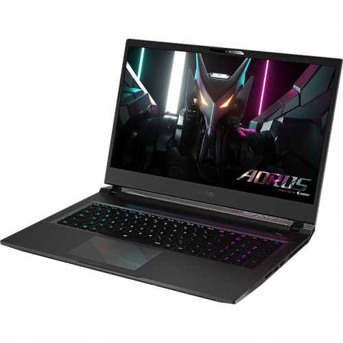 GIGABYTE Ноутбук GIGABYTE Aorus 17 NB, 17.3" (1920x1080) IPS 144Гц/Intel Core i5-12500H/16ГБ DDR5/512ГБ SSD/GeForce RTX 4070 8ГБ/Без ОС, черный (9SF-E3KZ253SD) фото 4