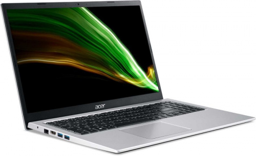 ACER Ноутбук Acer Aspire 3 A315-58G-5182 Core i5 1135G7 8Gb 1Tb SSD256Gb NVIDIA GeForce MX350 2Gb 15.6" IPS FHD (1920x1080) Eshell silver WiFi BT Cam фото 2