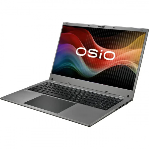 OSiO Ноутбук OSiO FocusLine, 15.6" (1920x1080) IPS/Intel Processor N100/8 ГБ DDR4/512 ГБ SSD/Intel UHD Graphics/Без системы, Серебристый (B150I-005S) фото 3