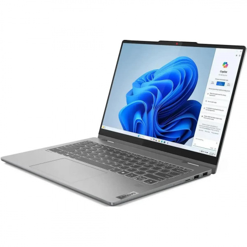 Ноутбук Lenovo IdeaPad 5 2-in-1 16AHP9, 16" (2048x1280) OLED/AMD Ryzen 5 8645HS/16 ГБ LPDDR5X/512 ГБ SSD/AMD Radeon Graphics/Без системы, Серый (83DS003XRK) фото 5