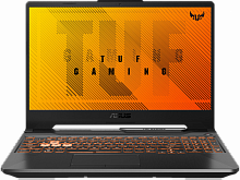 ASUS Ноутбук ASUS TUF Gaming F15 FX506LH-HN277 15.6" 1920x1080, Intel Core i5 10300H 2.5 ГГц, RAM 16 ГБ, DDR4, SSD 512 ГБ, NVIDIA GeForce GTX 1650, без ОС, 90NR03U2-M08550, черный