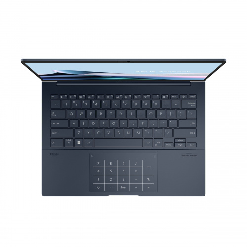 ASUS Ноутбук ASUS Zenbook 14 OLED UX3405MA-QD437, 14" (1920x1200) OLED/Intel Ultra 5 125H/16ГБ LPDDR5X/512ГБ SSD/Arc Graphics/Без ОС, синий (90NB11R1-M010B0) фото 2