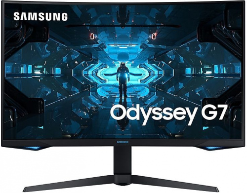 Монитор игровой SAMSUNG C32G75TQSI 31.5" черный фото 4