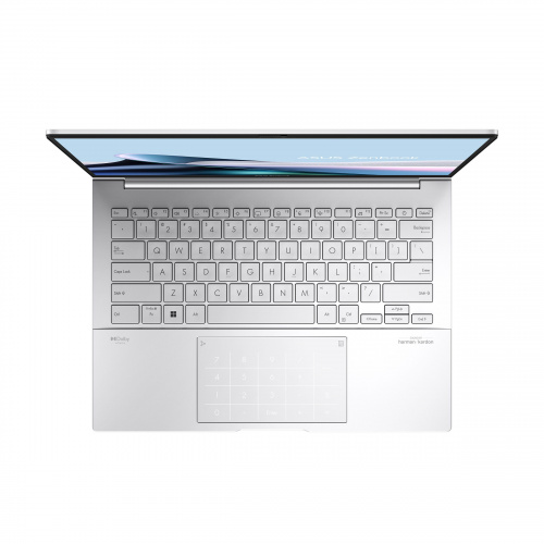 Ноутбук ASUS Zenbook 14 OLED UX3405MA-QD613, 14" (1920x1200) OLED/Intel Ultra 5 125H/16ГБ LPDDR5X/512ГБ SSD/Arc Graphics/Без ОС, серебристый (90NB11R2-M010C0) фото 3